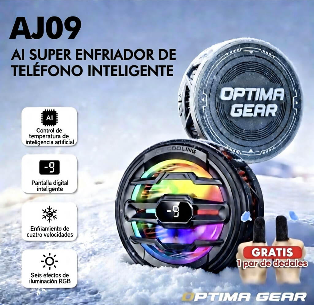 AJ09 Enfriador Pro-Gaming : Cero Lag, Máximo Rendimiento