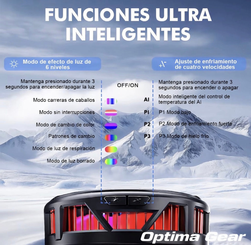 AJ09 Enfriador Pro-Gaming : Cero Lag, Máximo Rendimiento
