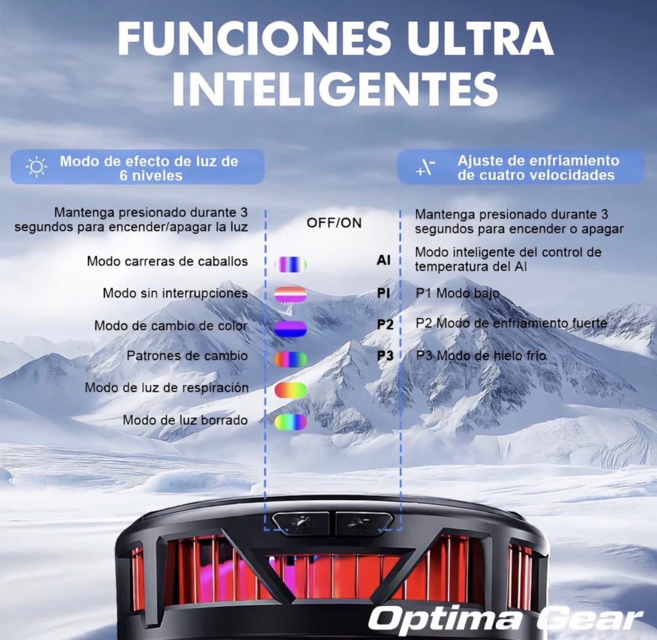 AJ09 Enfriador Pro-Gaming : Cero Lag, Máximo Rendimiento