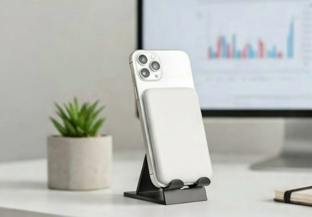 PowerMag Pro: Cargador Magnético Inalámbrico de Carga Rápida